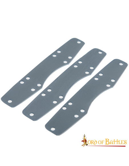 Pack 100 metallic pieces Byzantine armor Pack 100 metallic pieces Byzantine armor