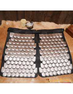 Viking Visby Scale Skirt, Mild Steel and Leather