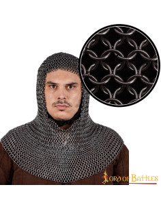 Chainmail executioner with round ring 9 mm.