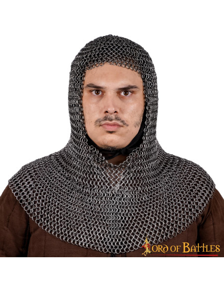 Hangman chain mail round rings 9 mm.