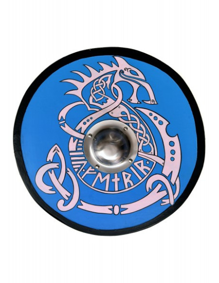 Hand painted Viking shield with...