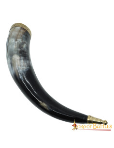 Authentic Viking Ox horn to drink (300-400 ml.)