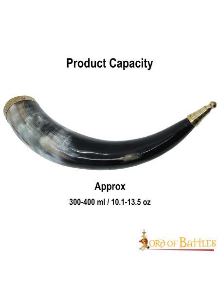 Authentic Viking Ox horn to drink...
