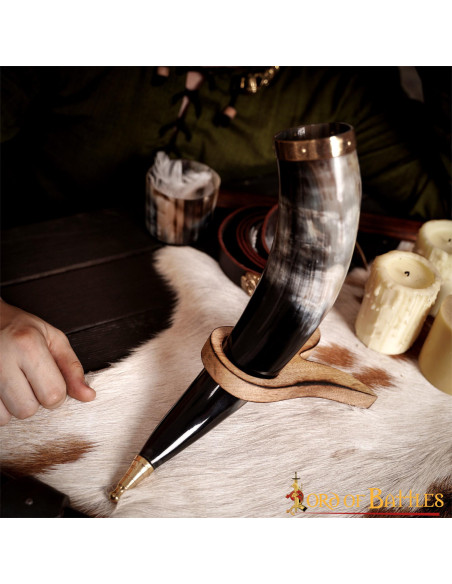 Authentic Viking Ox horn to drink...