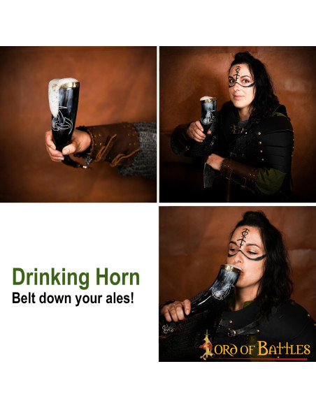 Viking Horn of Odin to drink (300-400...