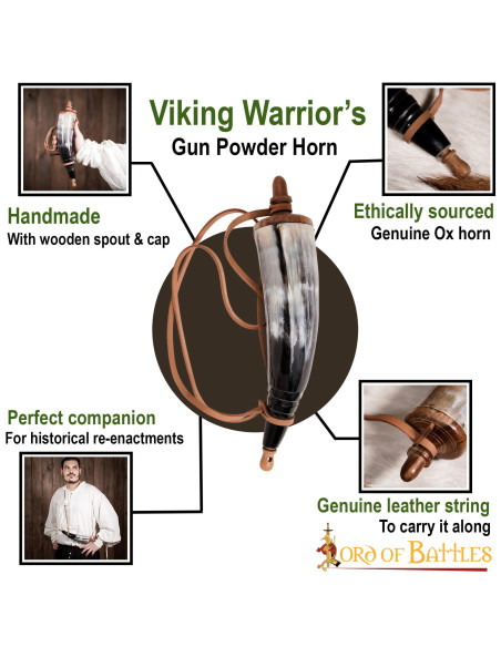 Gunpowder made in Ox horn