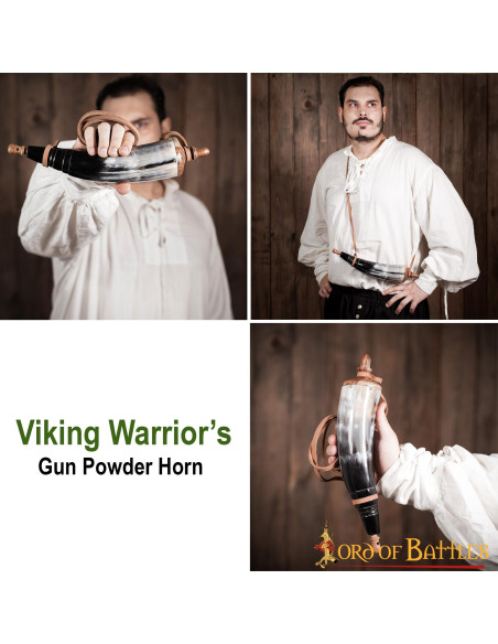 Gunpowder made in Ox horn