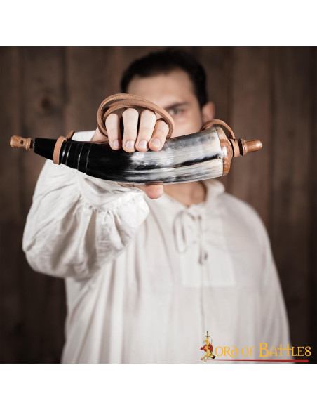 Gunpowder made in Ox horn