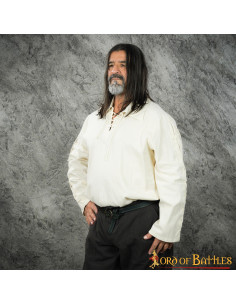 Medieval Thor Shirt for Men Cream