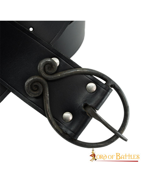 Medieval belt Dark Age wrought iron...