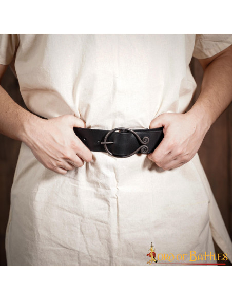 Medieval belt Dark Age wrought iron...