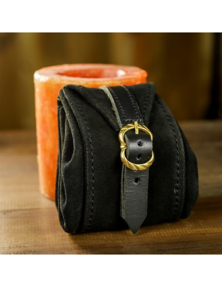 Medieval handmade leather purse Medieval handmade leather purse