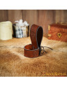 Baldric for horns, daggers or swords with Celtic knot