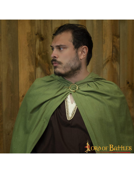 Medieval brass fibula