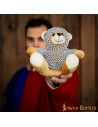 Medieval teddy bear with chain mail