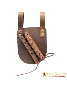 Leather baldric for dagger or sword, right hand 2