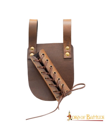 Leather baldric for dagger or sword,...