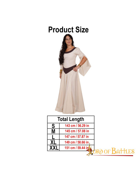 Medieval dress country maiden