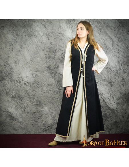 Brial Medieval Julietta in black