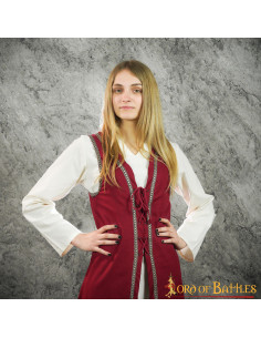 Brial Medieval Julietta in Garnet