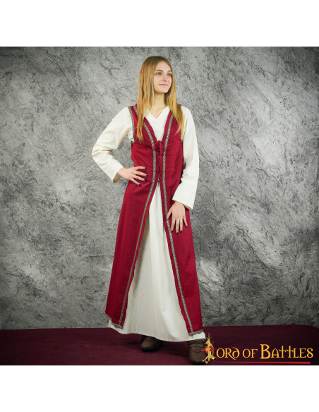 Brial Medieval Julietta in Garnet