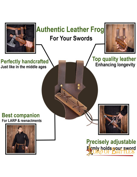 Baldric for swords and axes...