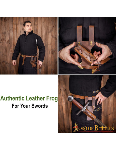 Baldric for swords and axes...