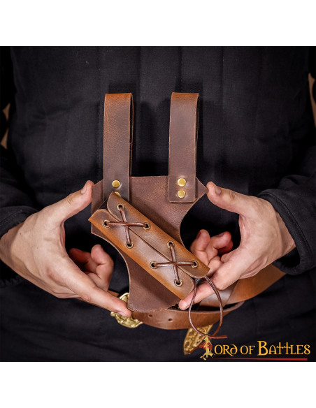 Baldric for swords and axes...