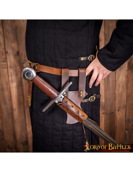 Baldric for swords and axes...