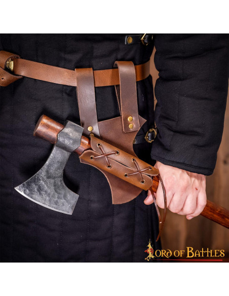 Baldric for swords and axes...