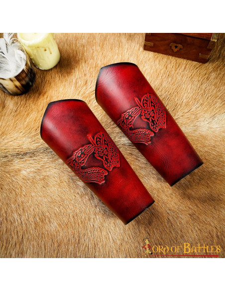 Dragon Fantasy Bracelets in embossed... Dragon Fantasy Bracelets in embossed...