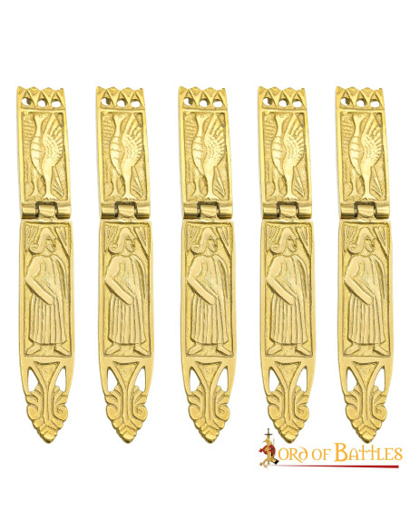 Set 5 brass strips to make your Roman...