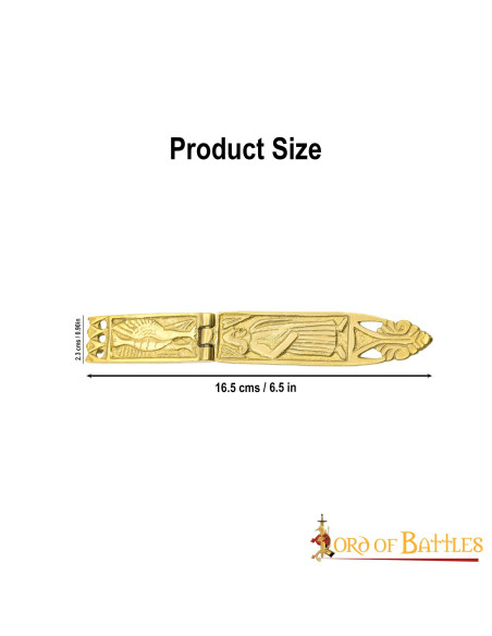 Set 5 brass strips to make your Roman...