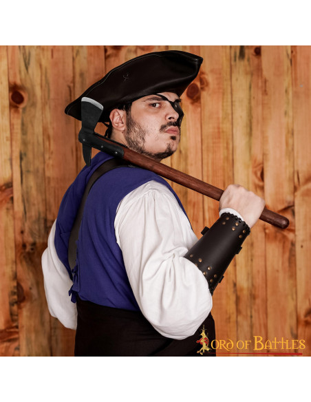 Pirate boarding ax with carbon steel...