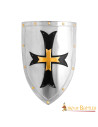 Shield Knights of the Crusades in steel