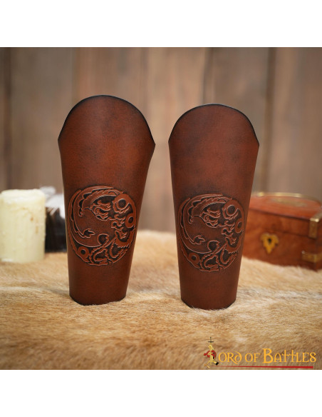 Medieval Nordic Dragon Bracelets Medieval Nordic Dragon Bracelets