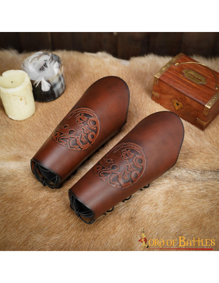 Medieval Nordic Dragon Bracelets Medieval Nordic Dragon Bracelets