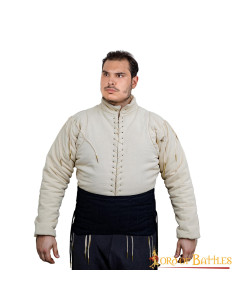 Wide padded belt to build Lendenier, black 2