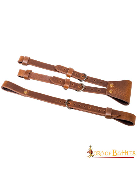Baldric for sword composed of 3...