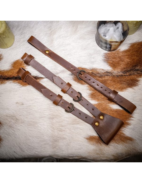 Baldric for sword composed of 3...