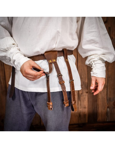 Baldric for sword composed of 3...