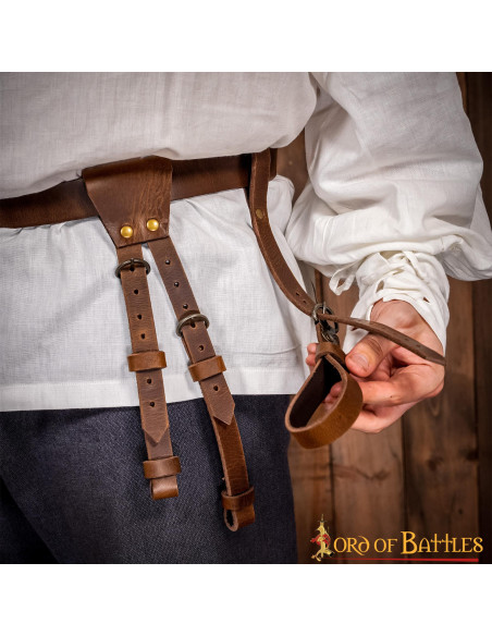 Baldric for sword composed of 3...