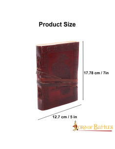Celtic eagle leather journal 2