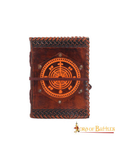 Navigator's Compass Notebook in Leather
