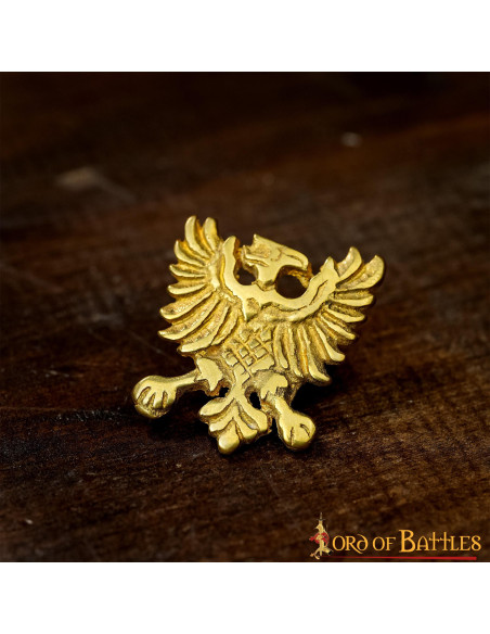 Set of 5 Heraldic Eagle belt tacks...