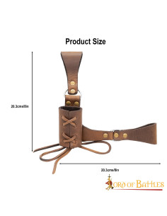 Small medieval baldric for swords or axes 2