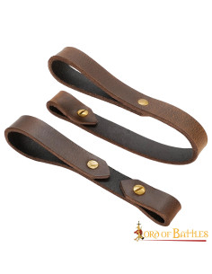 Tahalí medieval for swords with scabbard