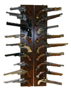 Double support for hanging 18 pieces