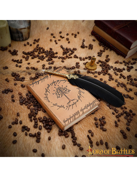 Tree of Gondor Embossed Leather...