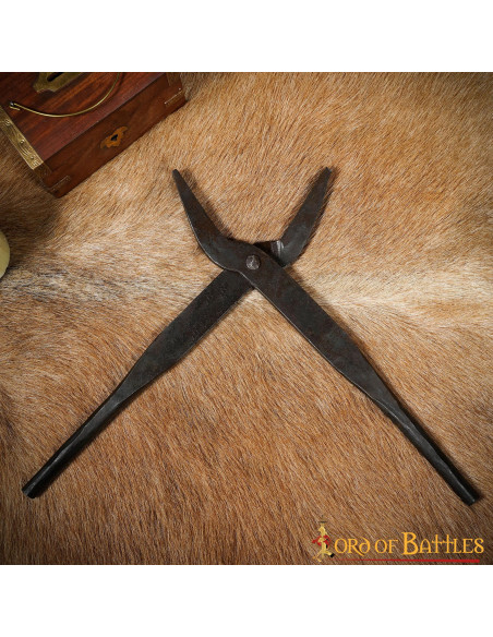 Medieval wrought iron pliers
